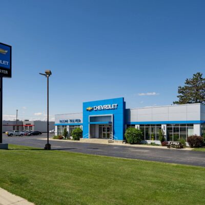 Chevrolet auto dealership construction project by Miller Diversified