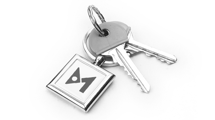 Miller Diversified branded set of keys