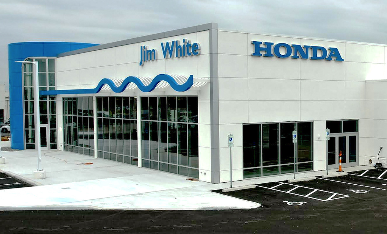Miller Diversified Commercial Construction's Jim White Honda Project