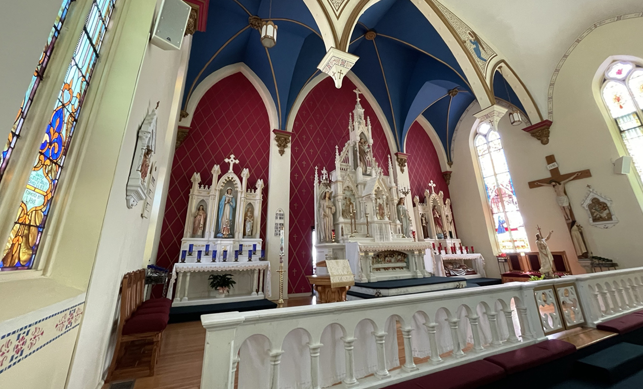 Our commercial construction team has completed many renovation projects for historic buildings and places, such as historic St. Joseph Church.